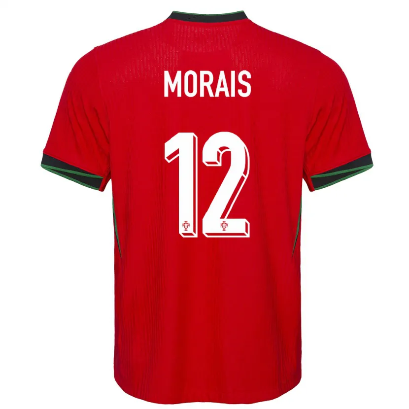 Danxen Men Portugal Patricia Morais #12 Red Home Jersey 24-26 T-Shirt