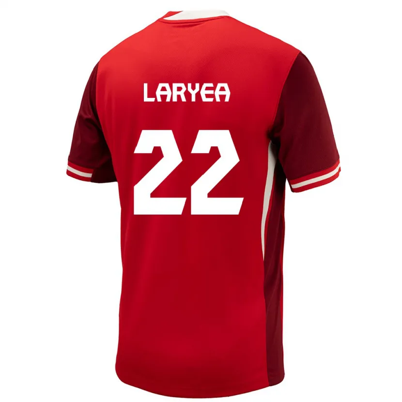 Danxen Men Canada Richie Laryea #22 Red Home Jersey 24-26 T-Shirt
