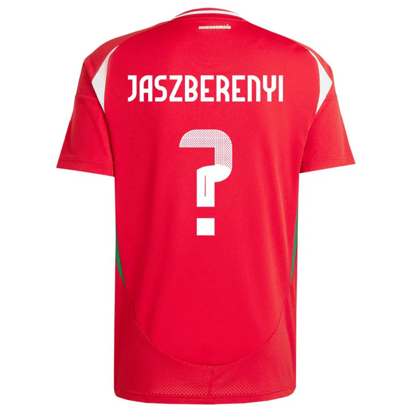 Danxen Men Hungary Péter Jászberényi #0 Red Home Jersey 24-26 T-Shirt