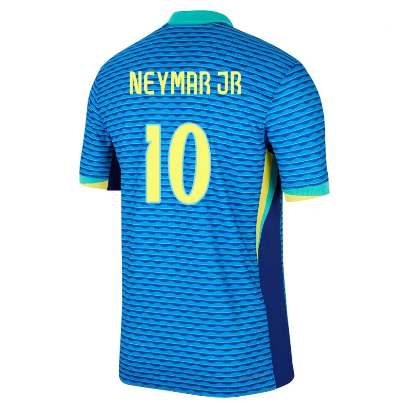 Danxen Men Brazil Neymar #10 Blue Away Jersey 24-26 T-Shirt