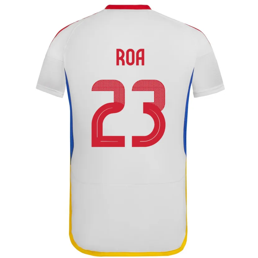 Danxen Men Venezuela Keiber Roa #23 White Away Jersey 24-26 T-Shirt