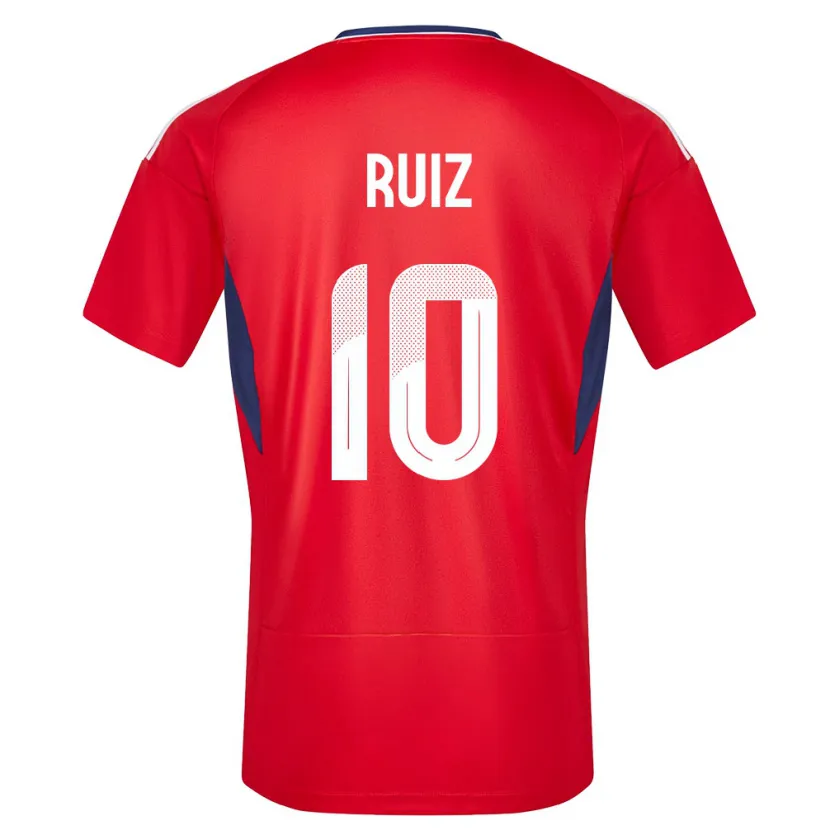 Danxen Women Costa Rica Bryan Ruiz #10 Red Home Jersey 24-26 T-Shirt
