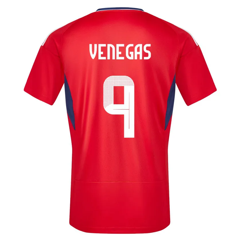 Danxen Women Costa Rica Carolina Venegas #9 Red Home Jersey 24-26 T-Shirt