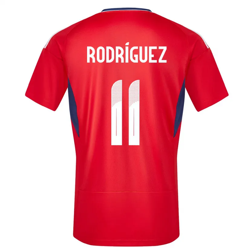 Danxen Women Costa Rica Raquel Rodriguez #11 Red Home Jersey 24-26 T-Shirt