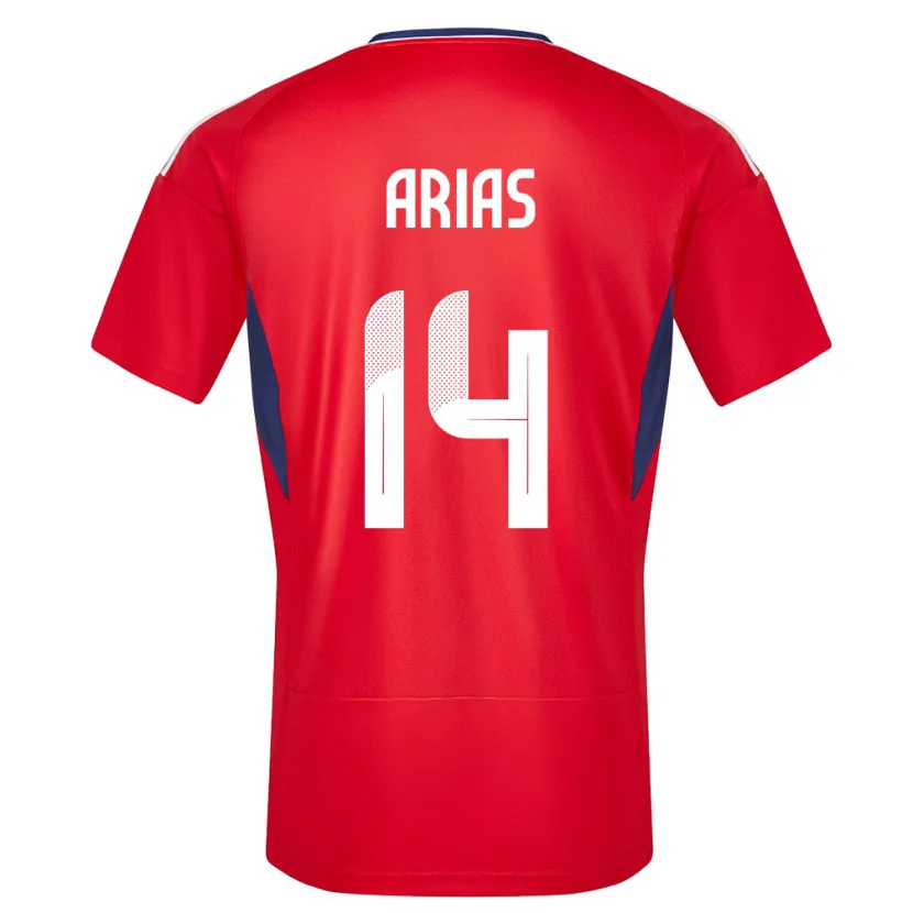 Danxen Women Costa Rica Timothy Arias #14 Red Home Jersey 24-26 T-Shirt