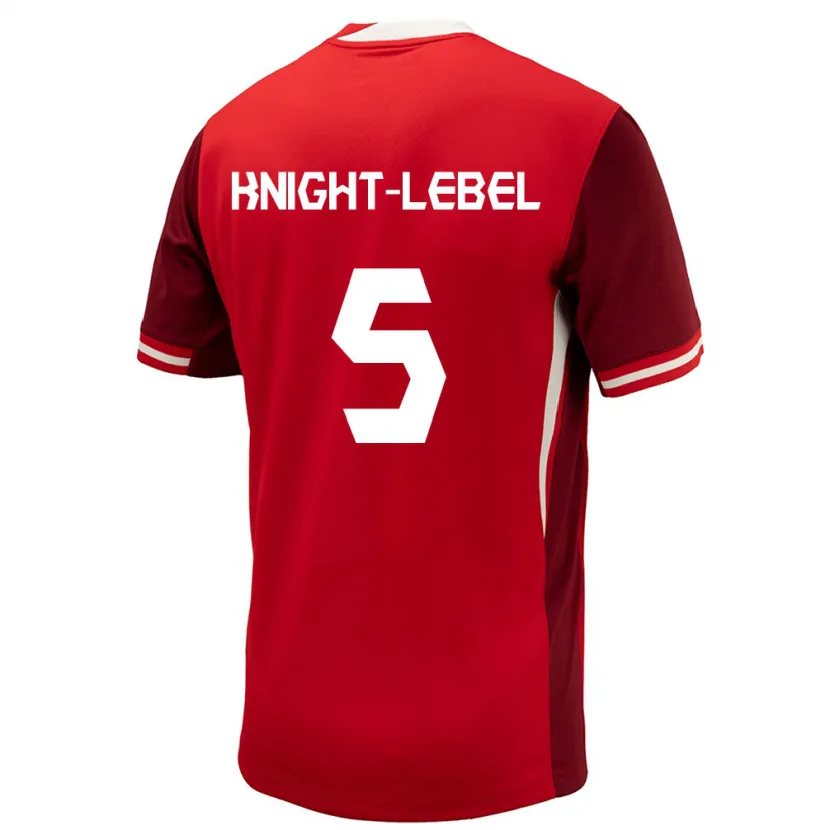 Danxen Women Canada Jamie Knight-Lebel #5 Red Home Jersey 24-26 T-Shirt