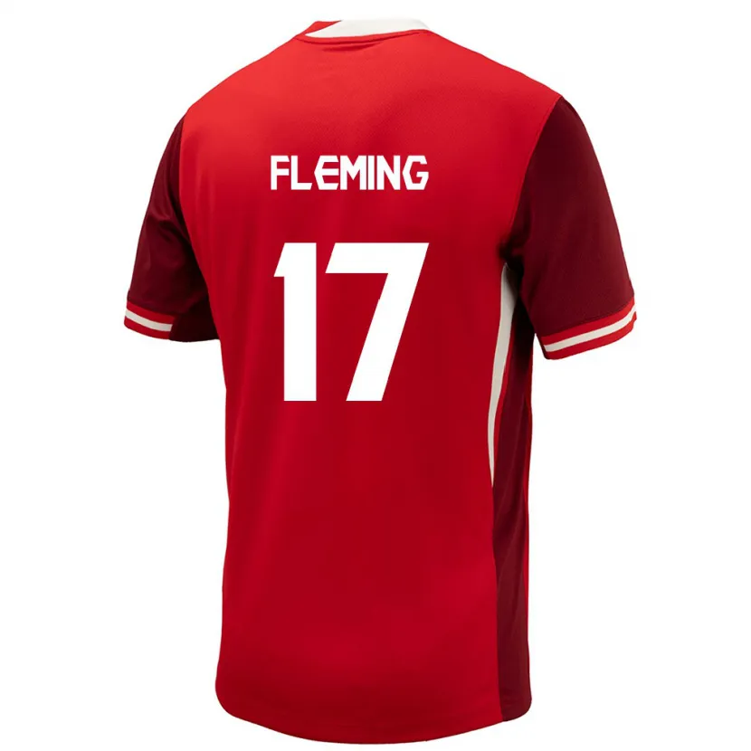 Danxen Women Canada Jessie Fleming #17 Red Home Jersey 24-26 T-Shirt