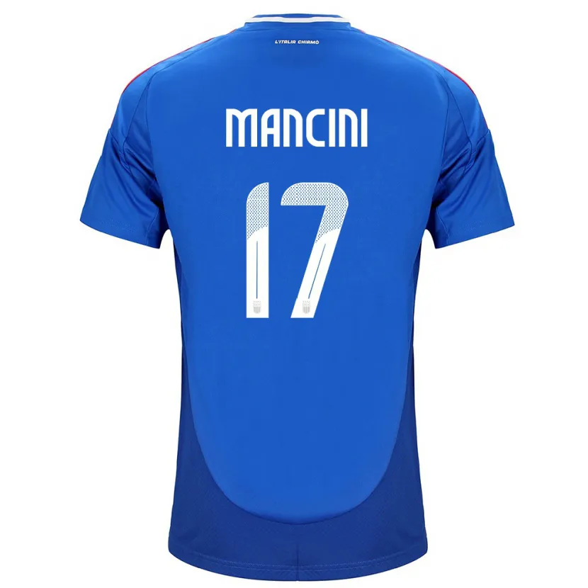 Danxen Women Italy Gianluca Mancini #17 Blue Home Jersey 24-26 T-Shirt