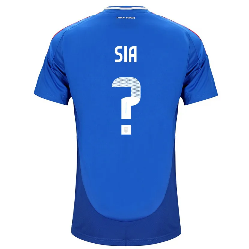 Danxen Women Italy Diego Sia #0 Blue Home Jersey 24-26 T-Shirt