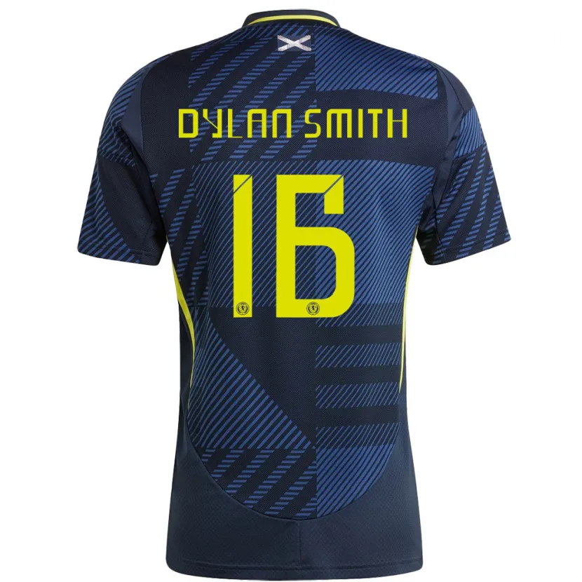 Danxen Women Scotland Dylan Smith #16 Dark Blue Home Jersey 24-26 T-Shirt