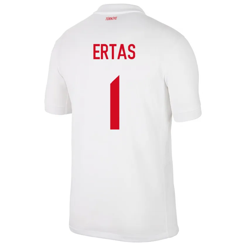 Danxen Women Turkey Deniz Ertaş #1 White Home Jersey 24-26 T-Shirt