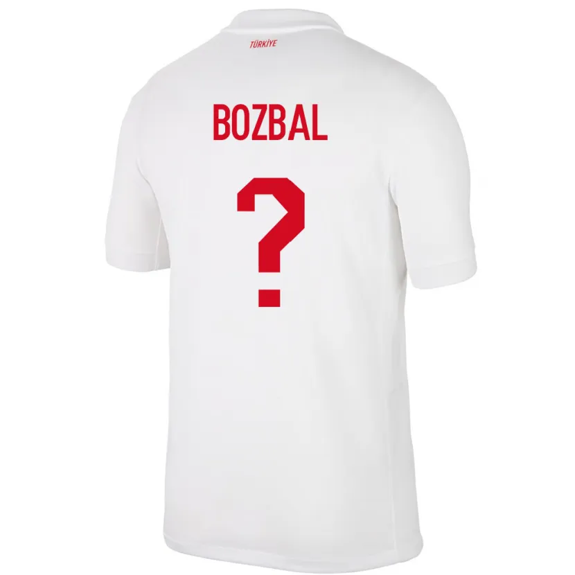 Danxen Women Turkey Birsen Bozbal #0 White Home Jersey 24-26 T-Shirt