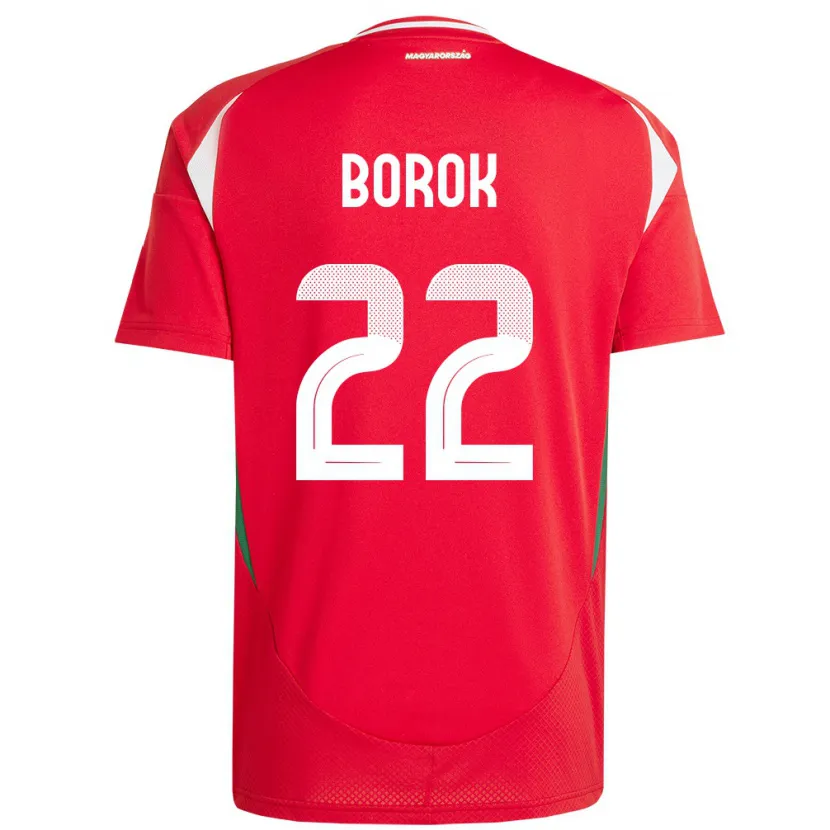 Danxen Women Hungary Dorina Borók #22 Red Home Jersey 24-26 T-Shirt