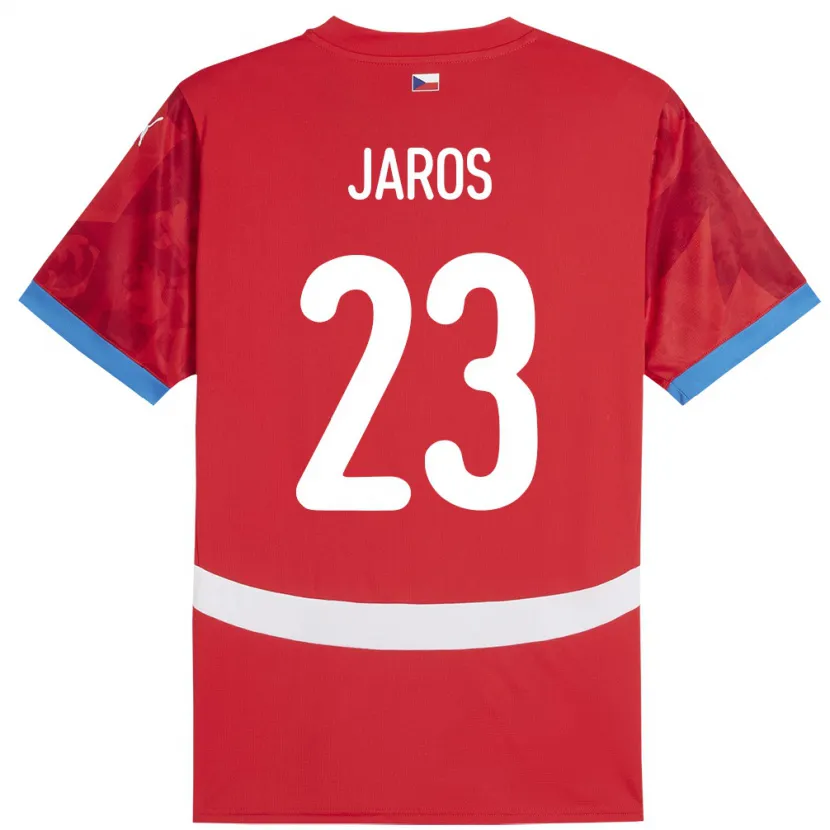 Danxen Women Czech Republic Vitezslav Jaros #23 Red Home Jersey 24-26 T-Shirt