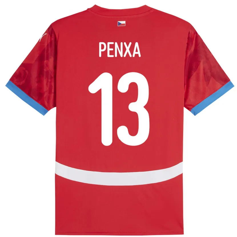 Danxen Women Czech Republic Lukas Penxa #13 Red Home Jersey 24-26 T-Shirt