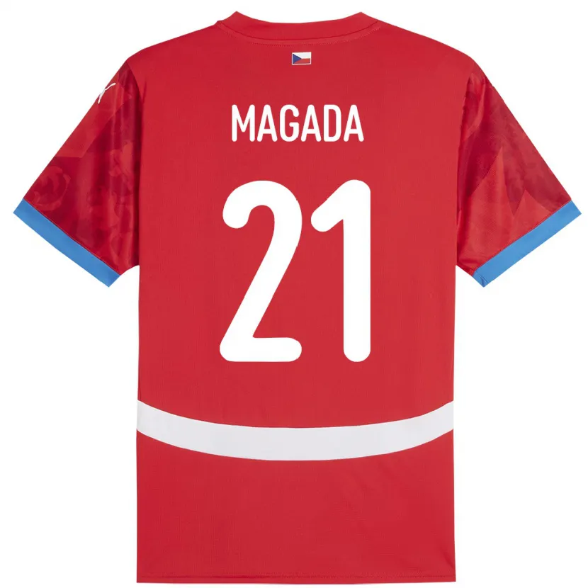 Danxen Women Czech Republic Maxim Magada #21 Red Home Jersey 24-26 T-Shirt