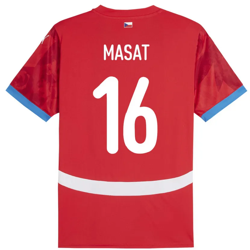 Danxen Women Czech Republic Jakub Masat #16 Red Home Jersey 24-26 T-Shirt