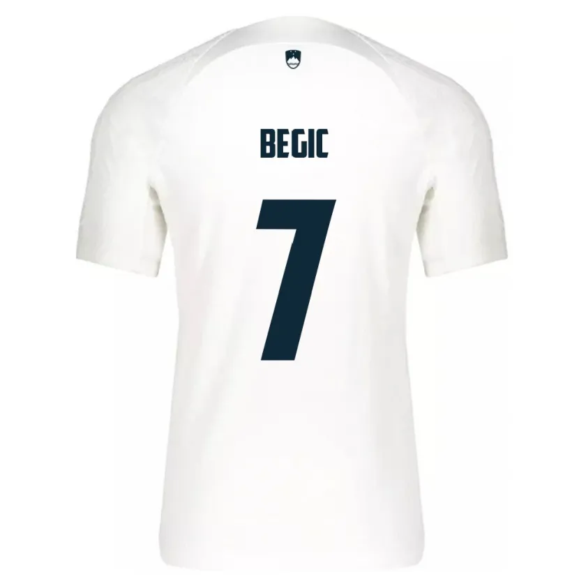 Danxen Women Slovenia Tjas Begic #7 White Home Jersey 24-26 T-Shirt