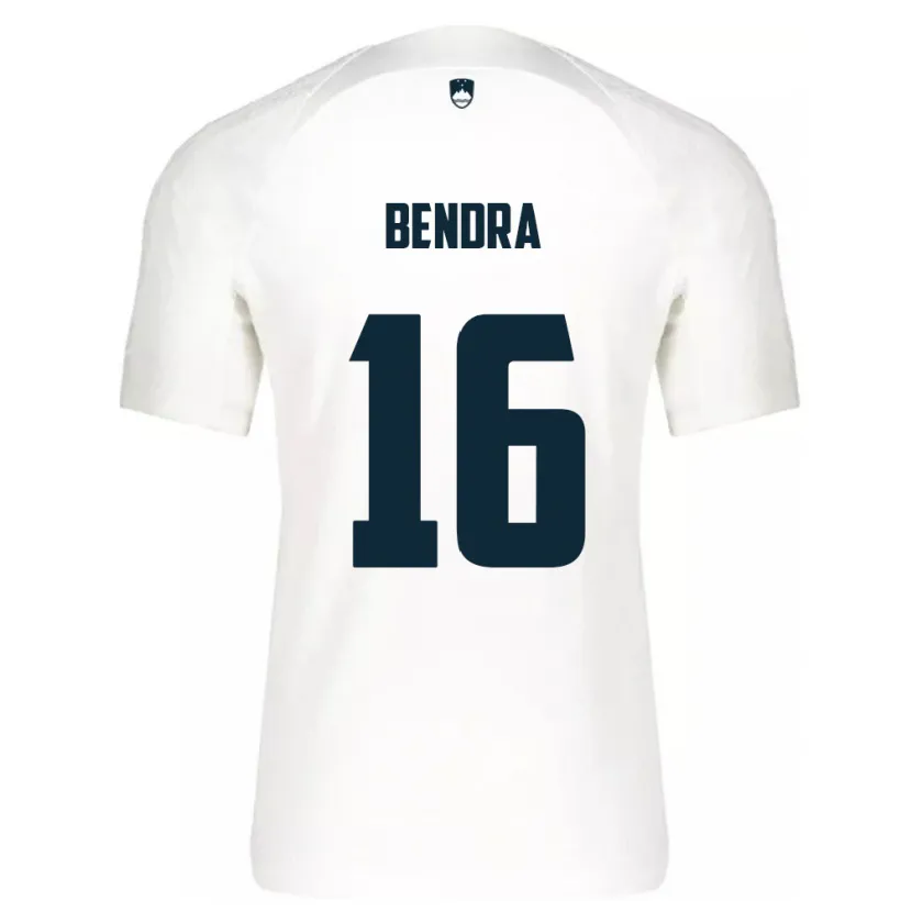 Danxen Women Slovenia Kristjan Bendra #16 White Home Jersey 24-26 T-Shirt