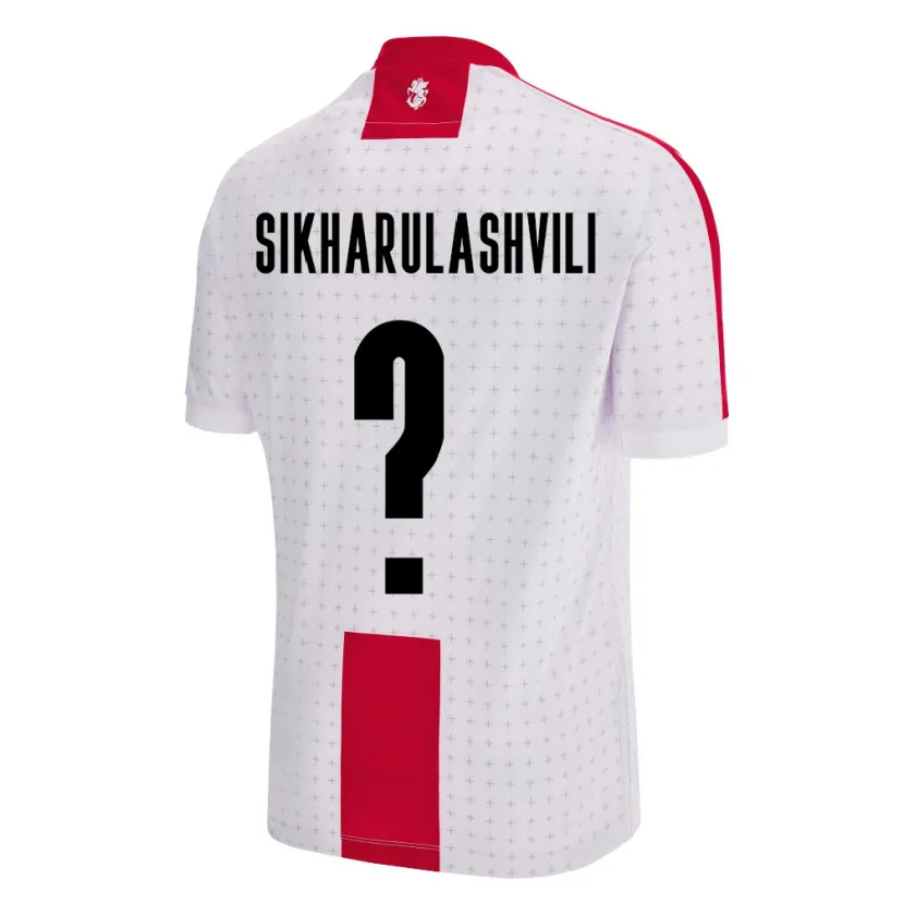Danxen Women Georgia Nika Sikharulashvili #0 White Home Jersey 24-26 T-Shirt