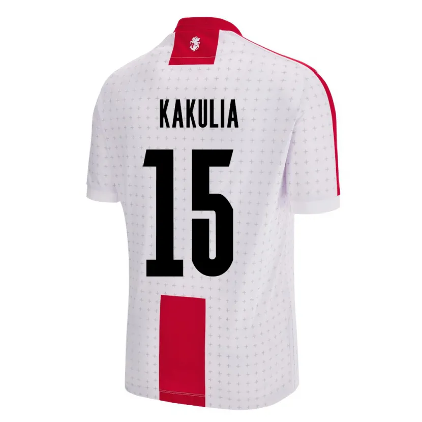 Danxen Women Georgia Giorgi Kakulia #15 White Home Jersey 24-26 T-Shirt