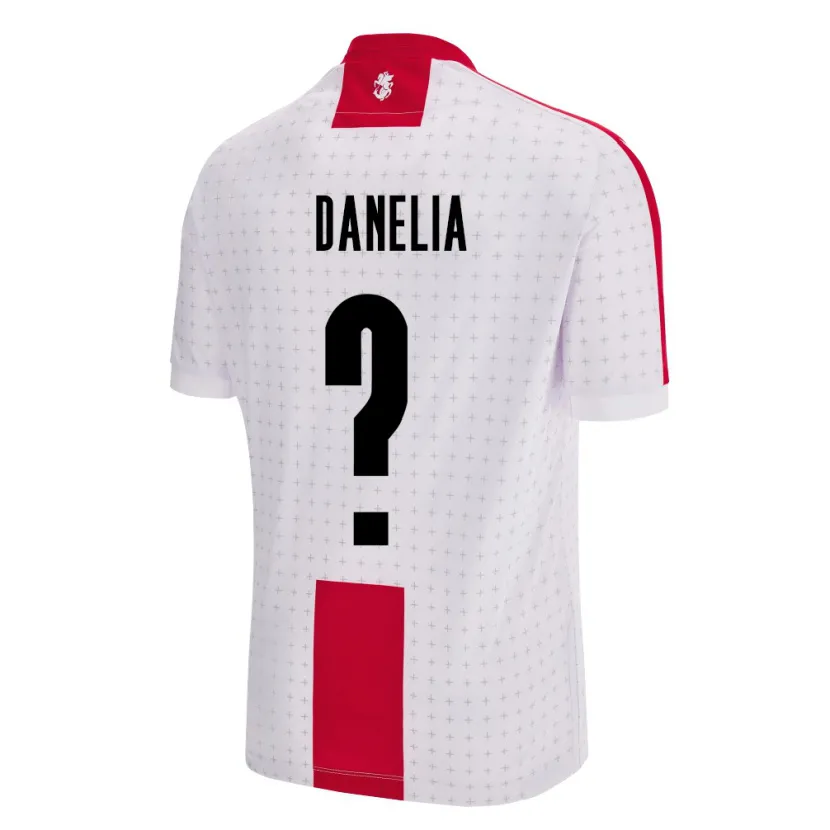 Danxen Women Georgia Reziko Danelia #0 White Home Jersey 24-26 T-Shirt