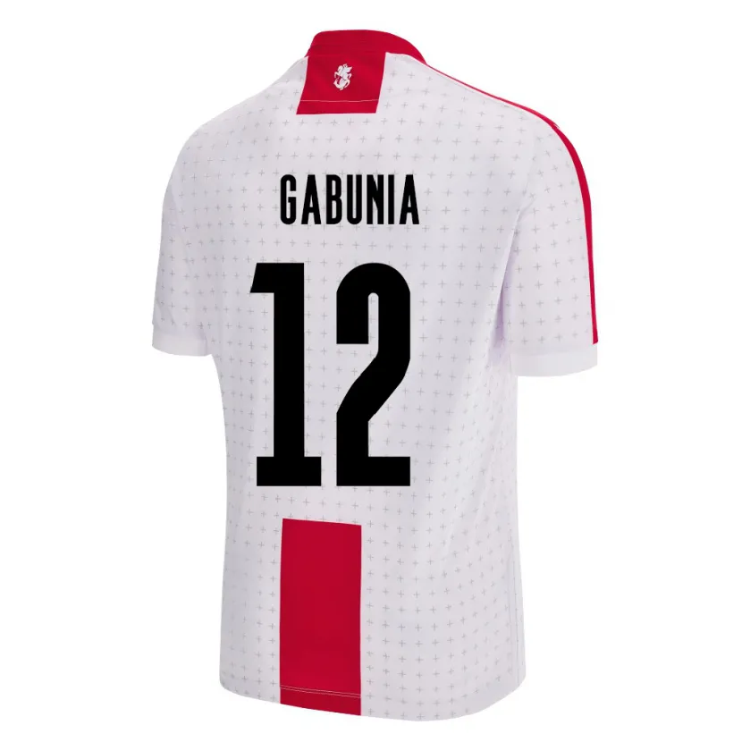 Danxen Women Georgia Tatia Gabunia #12 White Home Jersey 24-26 T-Shirt