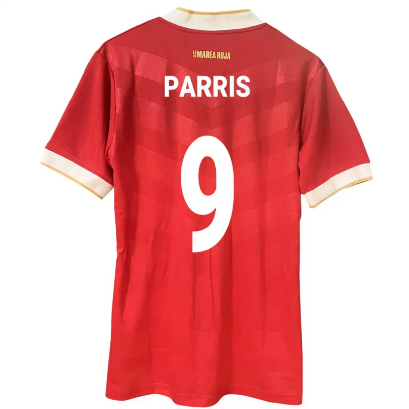 Danxen Women Panama Katherine Parris #9 Red Home Jersey 24-26 T-Shirt