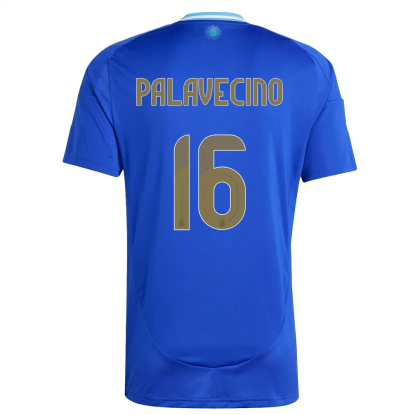 Danxen Women Argentina Nicolas Palavecino #16 Blue Away Jersey 24-26 T-Shirt