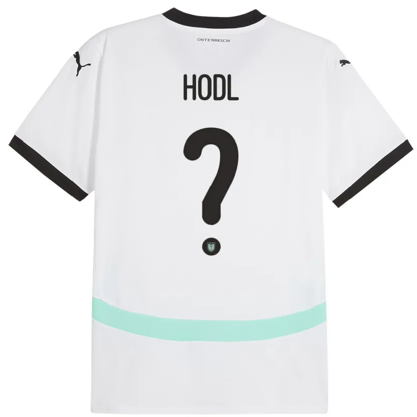 Danxen Women Austria Jacob Hödl #0 White Away Jersey 24-26 T-Shirt