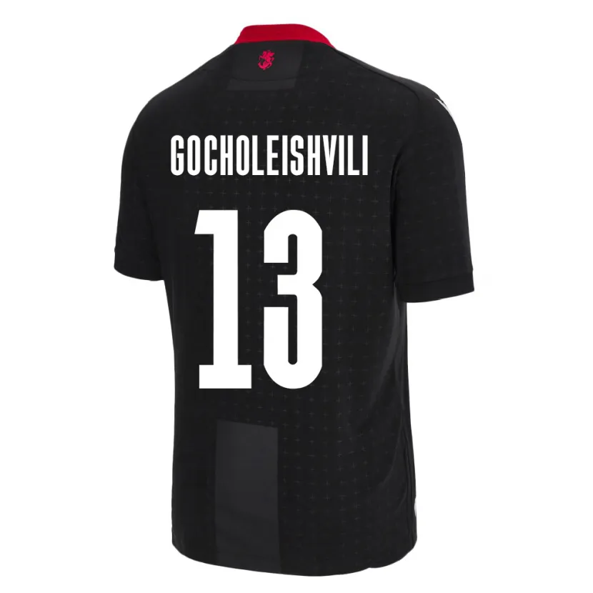 Danxen Women Georgia Giorgi Gocholeishvili #13 Black Away Jersey 24-26 T-Shirt