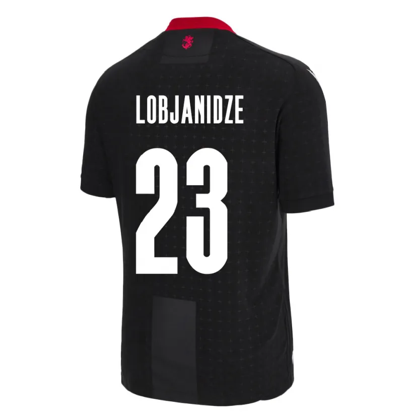 Danxen Women Georgia Saba Lobjanidze #23 Black Away Jersey 24-26 T-Shirt