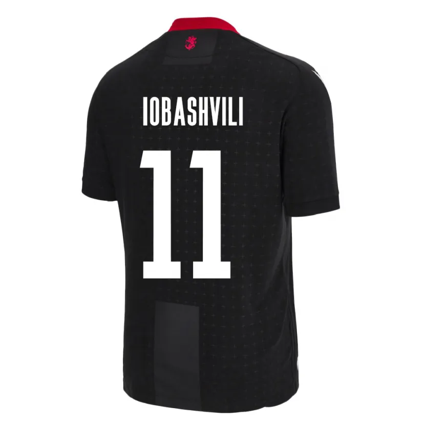 Danxen Women Georgia Jaduli Iobashvili #11 Black Away Jersey 24-26 T-Shirt