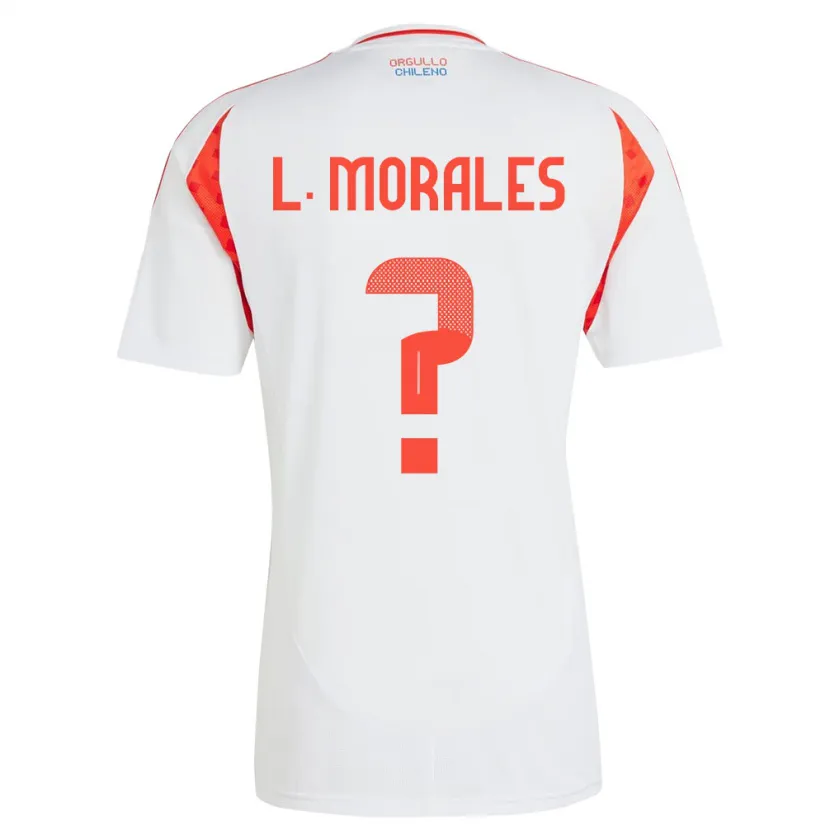Danxen Women Chile Lauryn Morales #0 White Away Jersey 24-26 T-Shirt