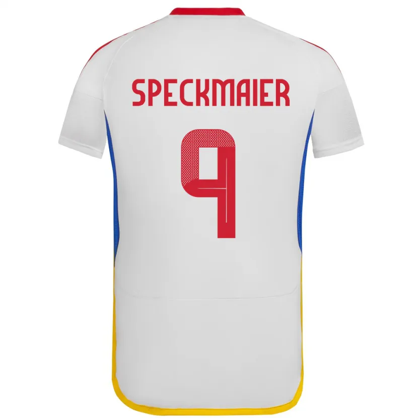 Danxen Women Venezuela Mariana Speckmaier #9 White Away Jersey 24-26 T-Shirt