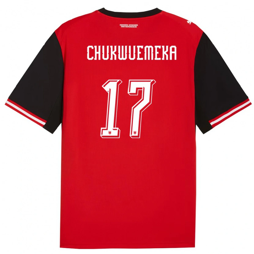 Danxen Kid Austria Carney Chukwuemeka #17 Black White Home Jersey 26-28 T-Shirt