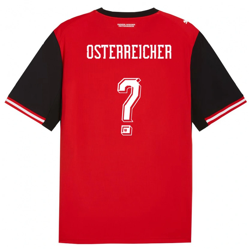 Danxen Kid Austria Marijan Österreicher #0 Black White Home Jersey 26-28 T-Shirt