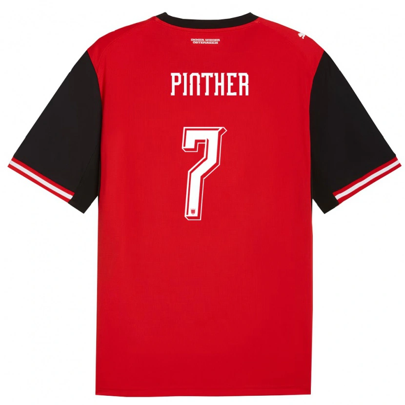 Danxen Kid Austria Viktoria Pinther #7 Black White Home Jersey 26-28 T-Shirt