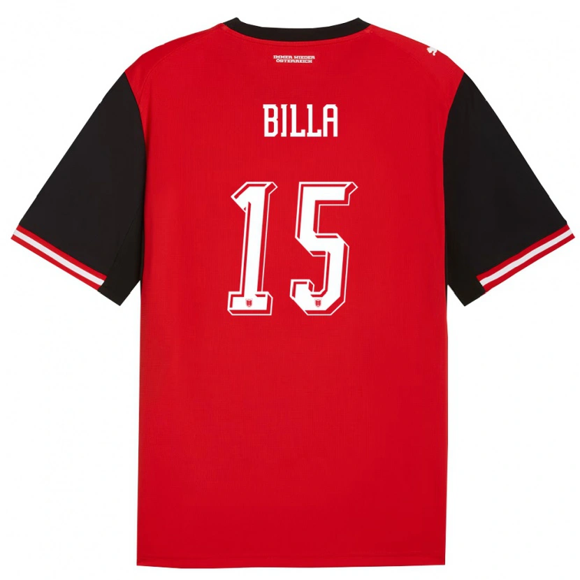 Danxen Kid Austria Nicole Billa #15 Black White Home Jersey 26-28 T-Shirt
