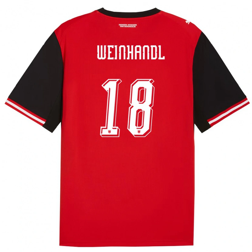 Danxen Kid Austria Luca Weinhandl #18 Black White Home Jersey 26-28 T-Shirt