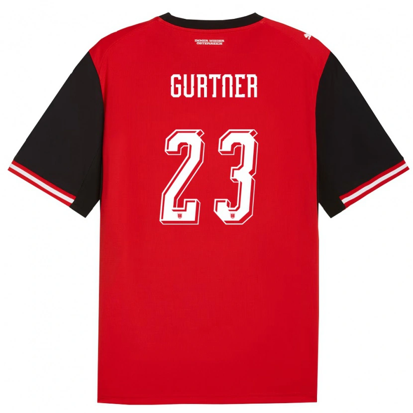 Danxen Kid Austria Andrea Gurtner #23 Black White Home Jersey 26-28 T-Shirt