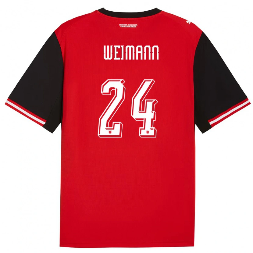 Danxen Kid Austria Andreas Weimann #24 Black White Home Jersey 26-28 T-Shirt
