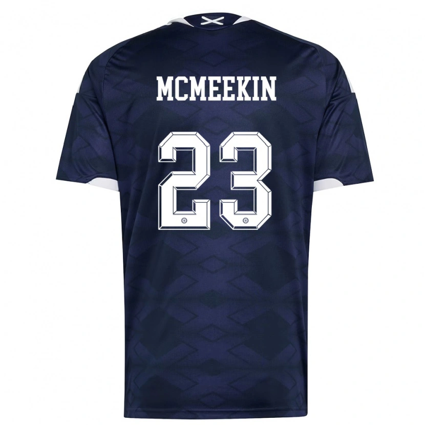 Danxen Kid Scotland Keir Mcmeekin #23 Navy White Home Jersey 26-28 T-Shirt