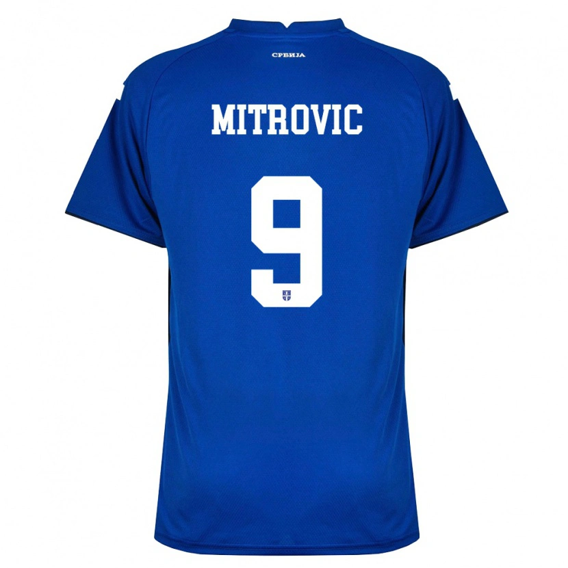 Danxen Kid Serbia Aleksandar Mitrović #9 Navy Red Home Jersey 26-28 T-Shirt