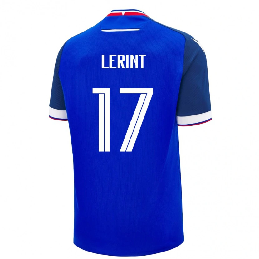 Danxen Kid Slovakia Alin Lerint #17 Blue White Home Jersey 26-28 T-Shirt