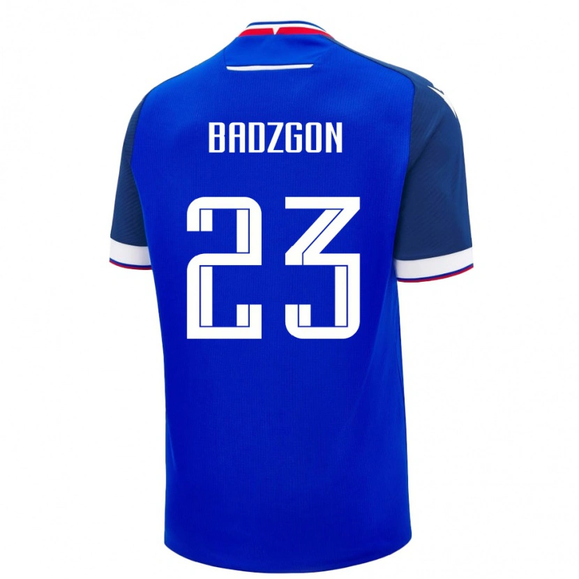 Danxen Kid Slovakia Jakub Badzgon #23 Blue White Home Jersey 26-28 T-Shirt