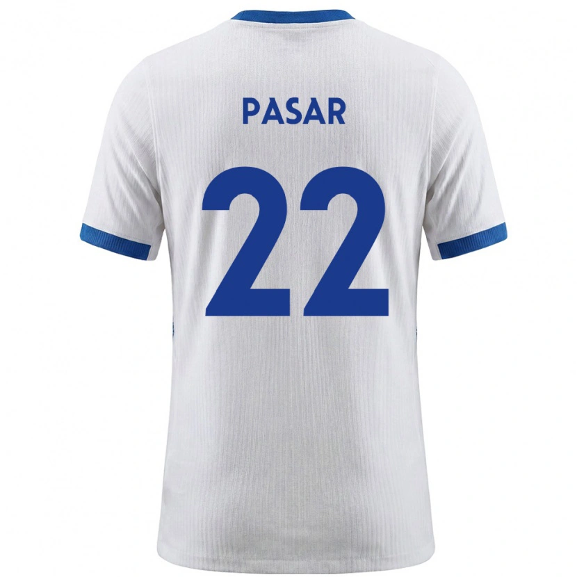 Danxen Kid Slovenia Melania Pasar #22 White Blue Home Jersey 26-28 T-Shirt