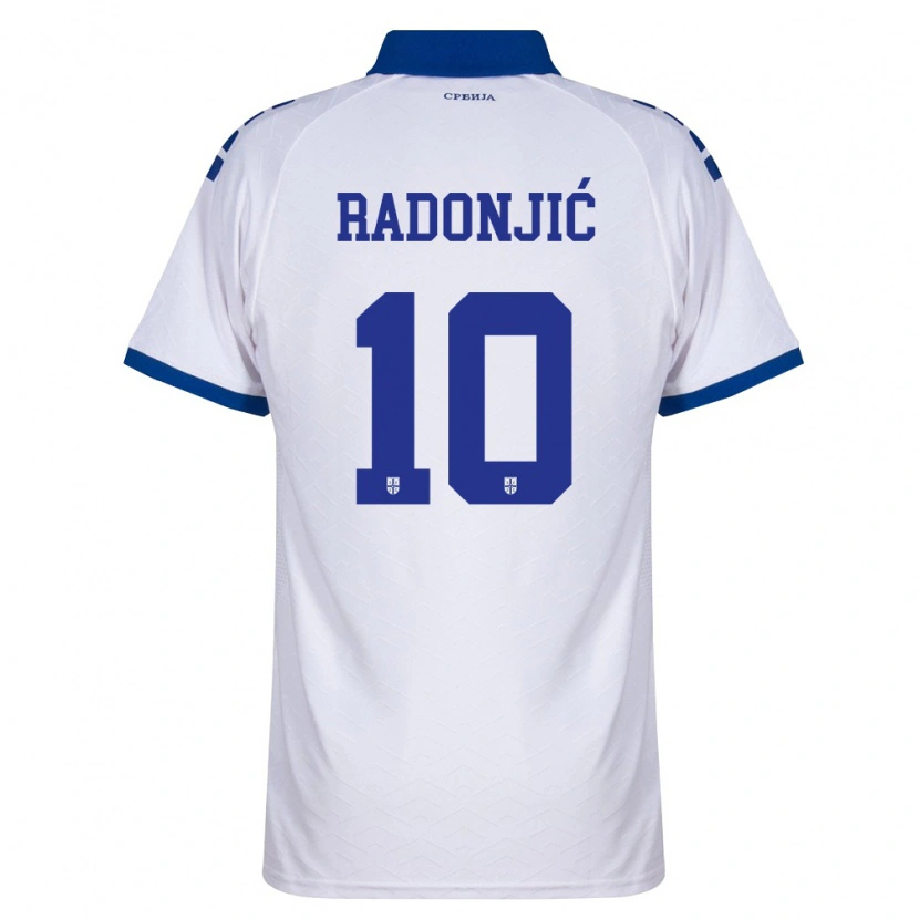 Danxen Kid Serbia Mateja Radonjic #10 Navy White Red Away Jersey 26-28 T-Shirt