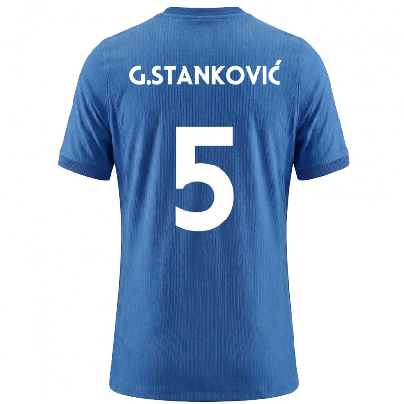 Danxen Kid Slovenia Jon Gorenc Stankovic #5 Blue White Away Jersey 26-28 T-Shirt
