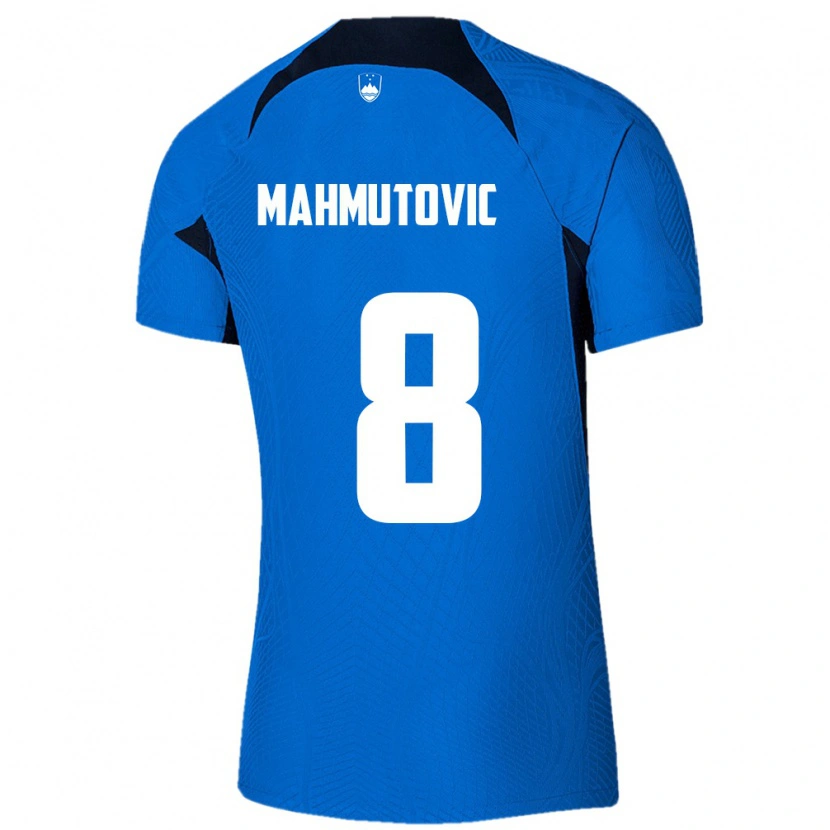 Danxen Kid Slovenia Malik Mahmutovic #8 Blue White Away Jersey 26-28 T-Shirt